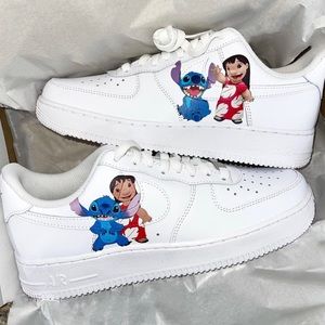 Air force 1 custom lilo and stich